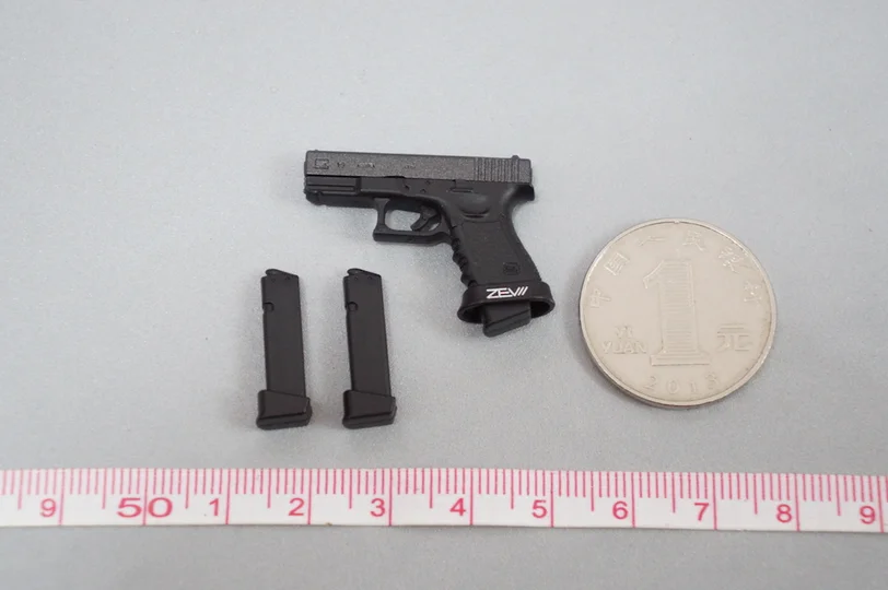 

ES06030 1/6 Scale Sodier Tenth anniversary VSASS G19 Pistol B Model for 12''