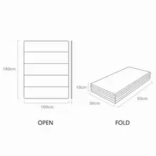 Foldable Baby Play Mat 180x100cm #5