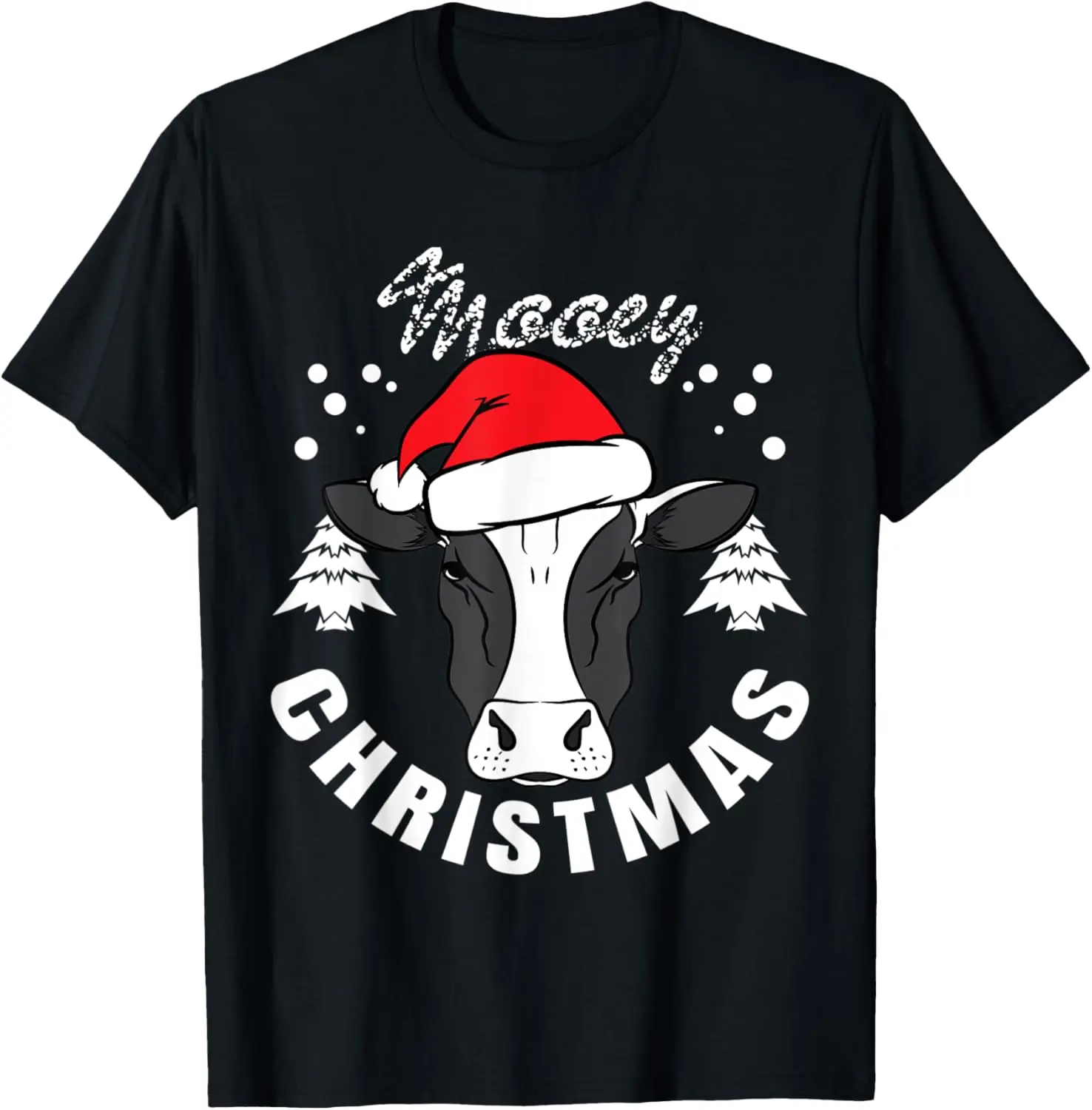 

Дизайн головы коровы — футболка Mooey Christmas Cow Lover