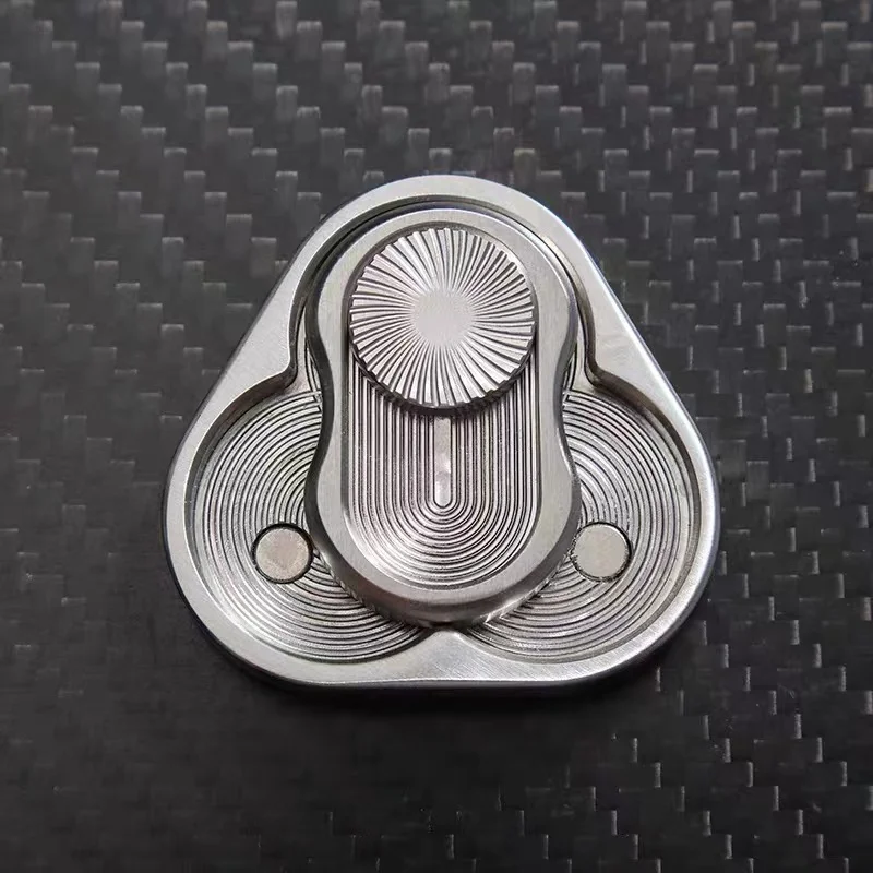 

Rotary Magnetic Fidget Slider Adult EDC Metal Fidget Toy ADHD Hand Spinner Autism Sensory Toys Anxiety Stress Relief Adult Gifts