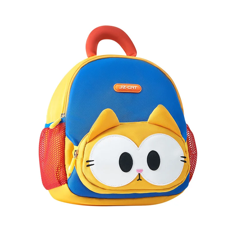 

2025 Kyushu Cat New Kindergarten Backpack Male 1-6 Year Old Cartoon Entry Backpack Cute Female Mini Backpack