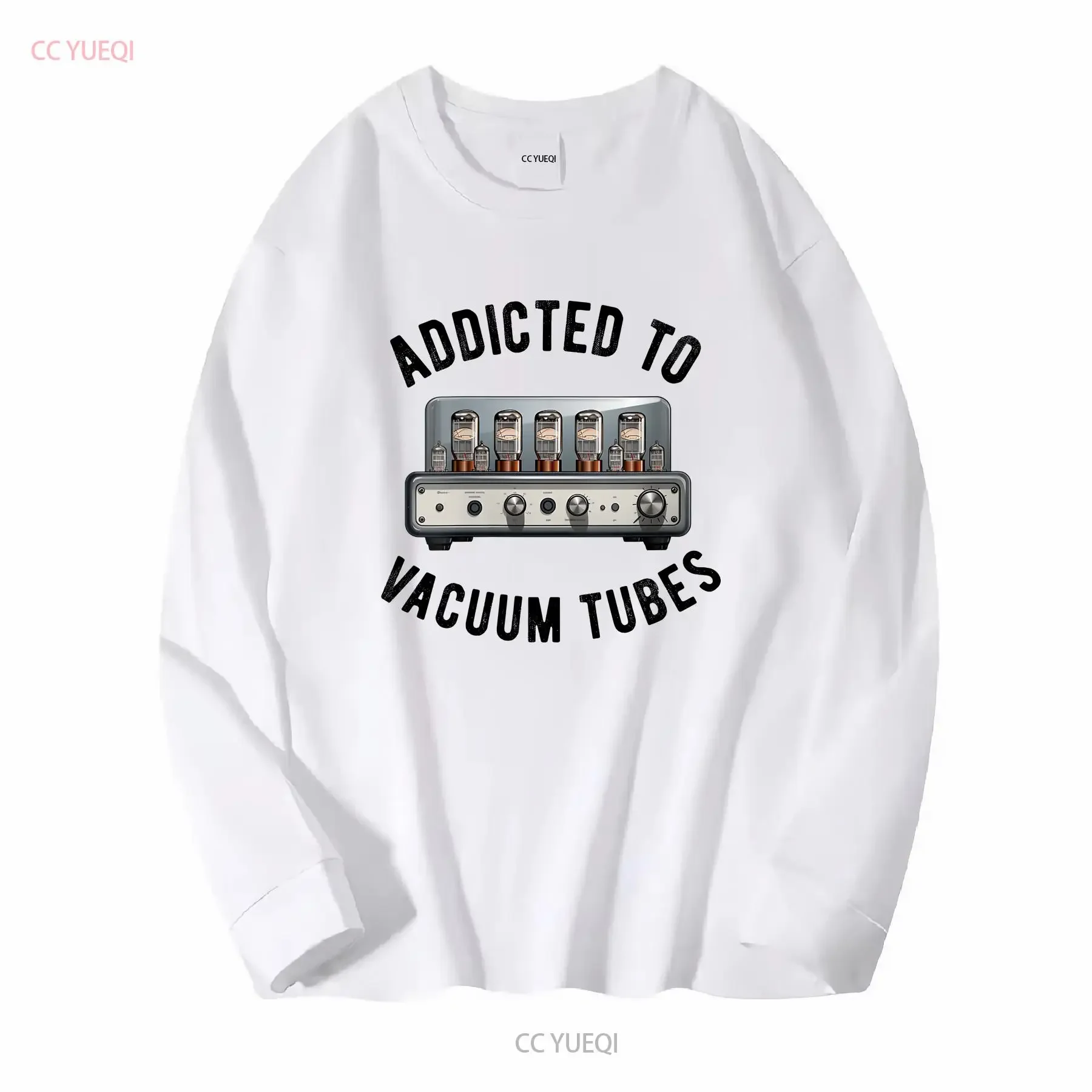 Best Vacuum tube Amp Amplifier Analog Audio Electron Valve Guitar T Shirt S 3XL vintage Washed Stylish Comfortable Breathable