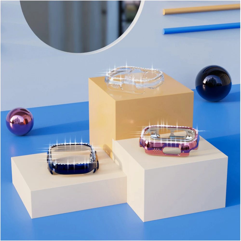 時計ケースに適用可能であるapple watch超単一行のドリル中空保護ケース