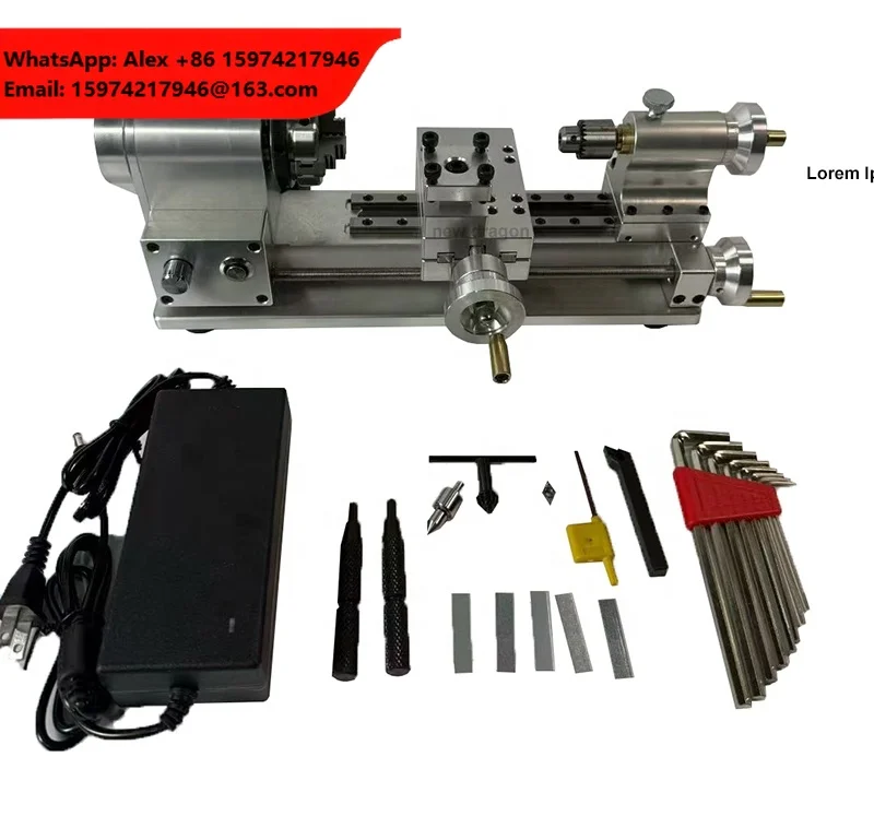 DIY50 Mini Lathe For Hobby Mini Metal Machine Machine