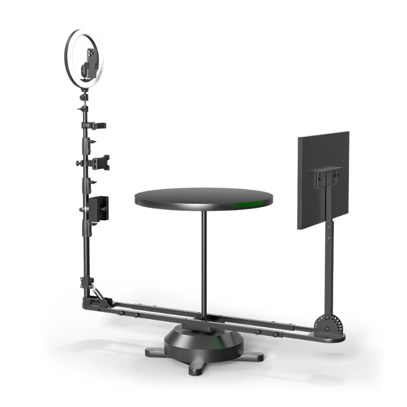 

360 surround shooting table, mobile phone SLR camera products panoramic rotating photography booth shooting artifact