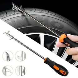 Car Tire Cleaning Hook Stones Cleaning Groove Broken Stone Remover Slot Stones Cleaner Tool Car Repair Tools Auto Accessories