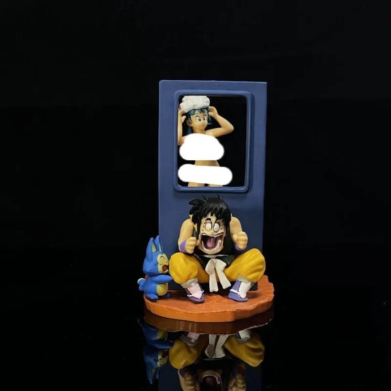 

Аниме Dragon Ball 9,5 см Yamu Tea Peeks At Buma фигурка для купания украшения игрушки подарки забавная креативная сцена