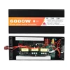 LCD 디스플레이 컨버터 포함 순수 사인파 인버터, 태양광 자동차 인버터, DC 12V-AC 220V 60Hz 전력, 6000W, 5000W, 4000W, 3200W 2