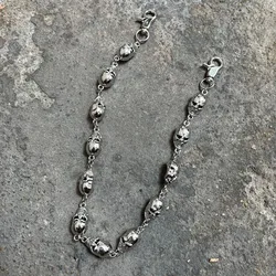 Men's Punk Metal Skull Pants Chain Fashion Accessory Domineering Rock Party Biker Key Chain Trendy Waist Chain Jewelry