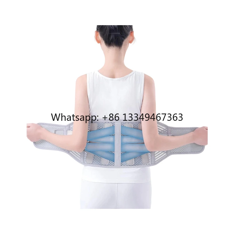 Medical Adjustable Lumbar Brace Lower Back Traction Waist Corset Lumbar Back Support Belt
