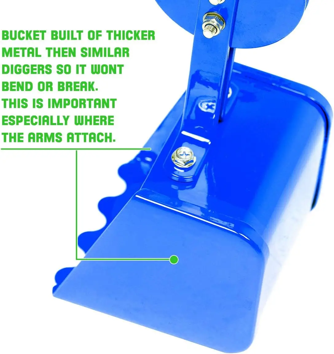 Игрушечный экскаватор-песочница с колесами — складное оборудование для игровой площадки для игр на открытом воздухе, без изгиба, без защемления, сверхмощный металлический R