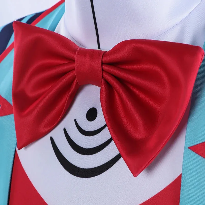 Anime Charlie Morningstar Vox Cosplay HazbinHotel Fantasia Costume Disguise For Women Men Jacket Pants Hat Outfit Halloween Suit