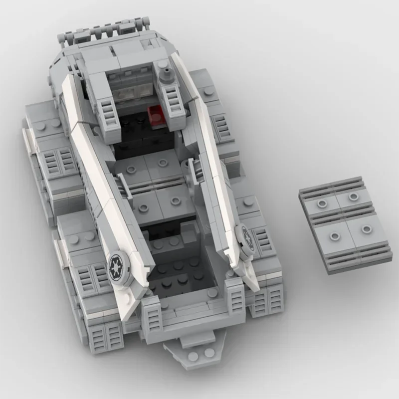

Moc Building Blocks Imperial Army Transporting Tanks Model Technology Bricks DIY Star Movie Model Assembly Set Gifts Holiday Toy