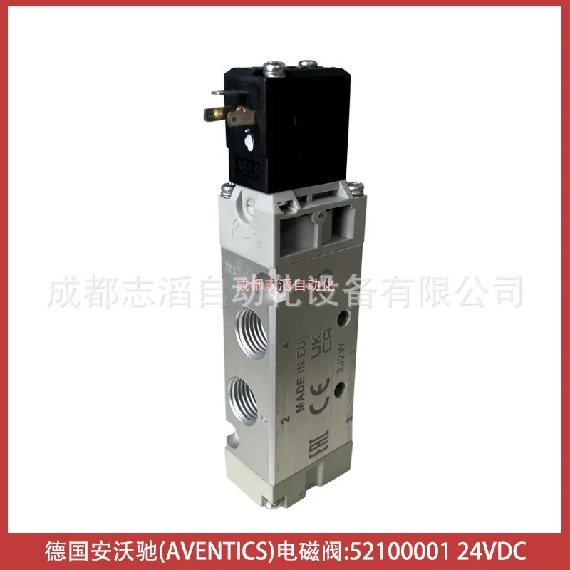 2026 52100001 Voltage 24VDC Germany Anworchi Solenoid Valve AVENTICS-ASCO Pneumatic Control Element
