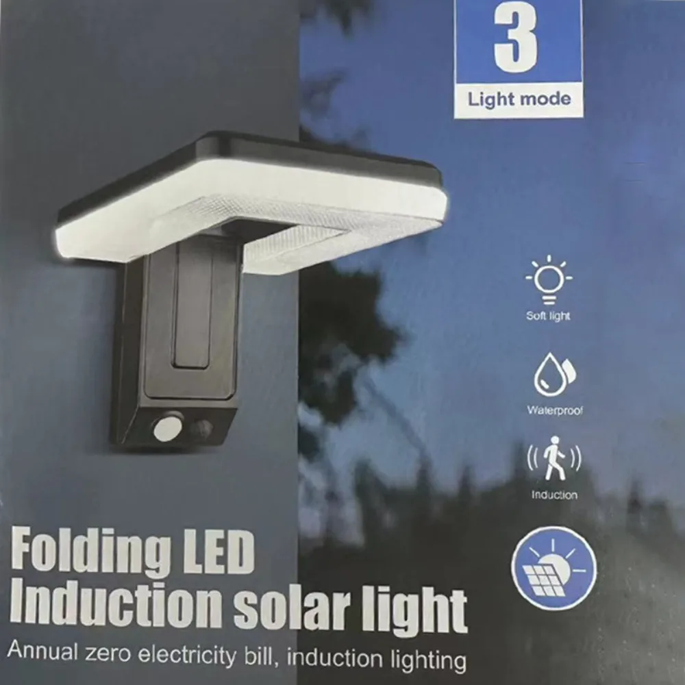 New solar garden garden induction wall lamp, outdoor waterproof wall lamp induction lamp corridor aisle lamp