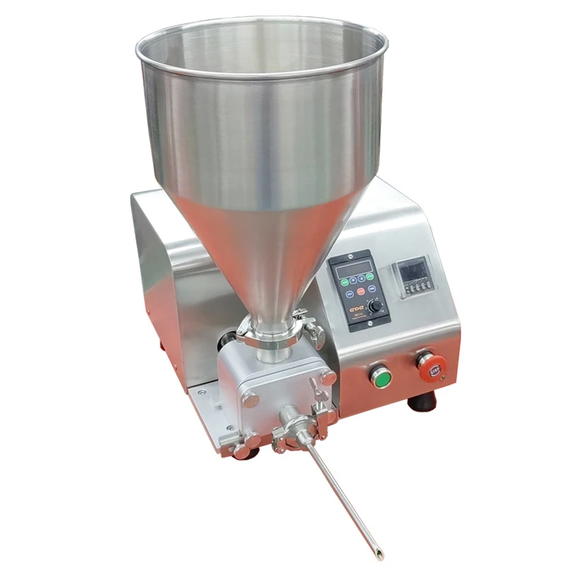 Commercial automatic cream filling machine cake filling machine Jam filling machine Electric filling machine puff filling machin