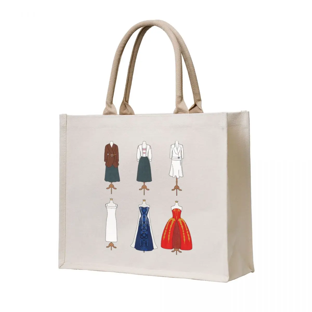 

Journey to the Past Tote Bag Canvas Fabric bag shopper bag woman