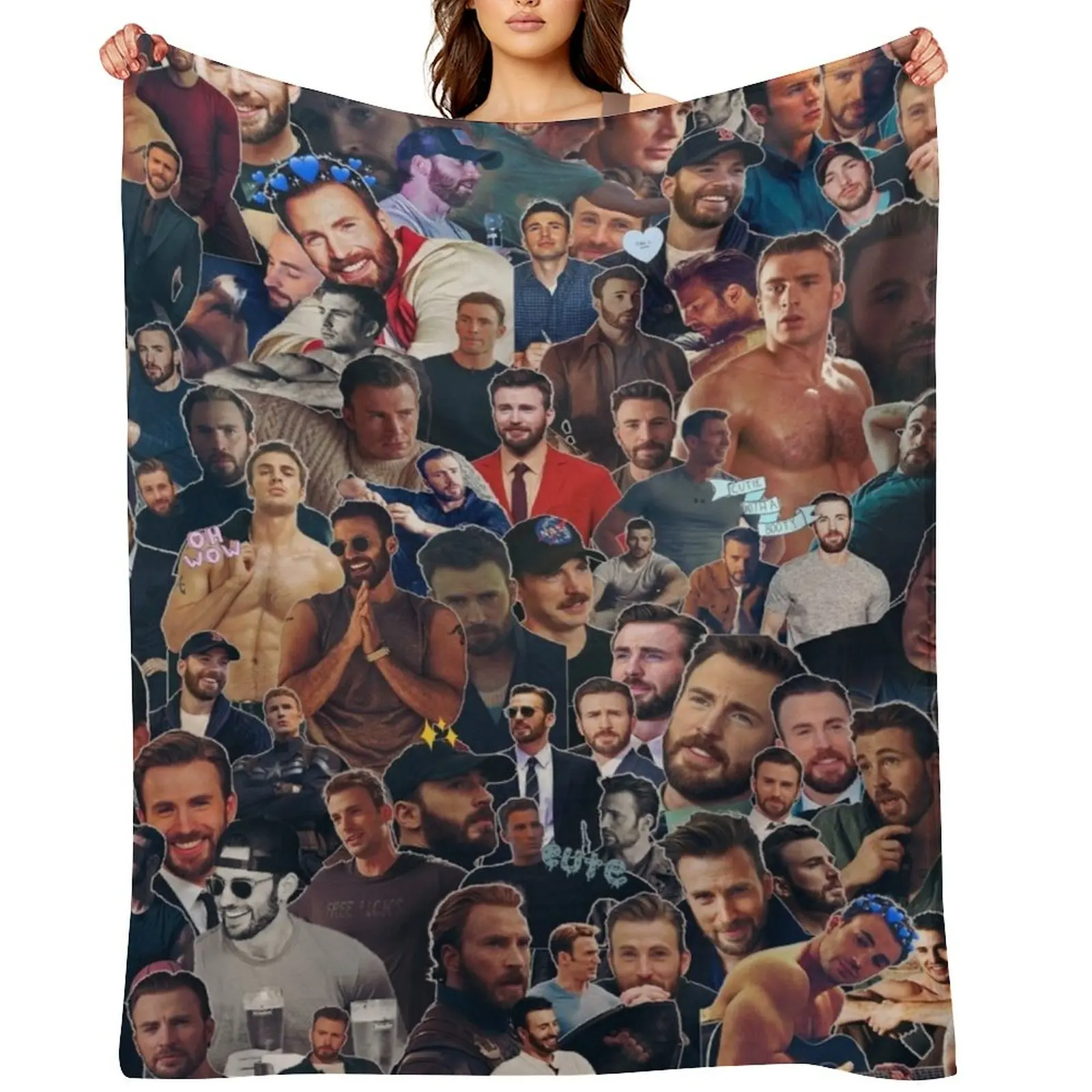 

Chris Throw Blanket Single Furrys cosplay anime Blankets
