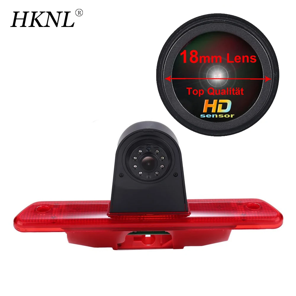 HKNL HD lens CCD Car Rear View Camera For Peugeot Expert Fiat Scudo Citroen Jumpy Toyota proace 2007-2016 Brake Light Waterproof