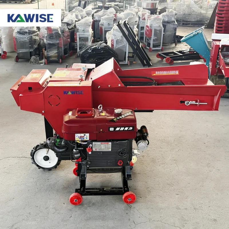 

Heavy Duty Engine Chaff Cutter Kneading Machine For Cattle And Goat Feed Processing