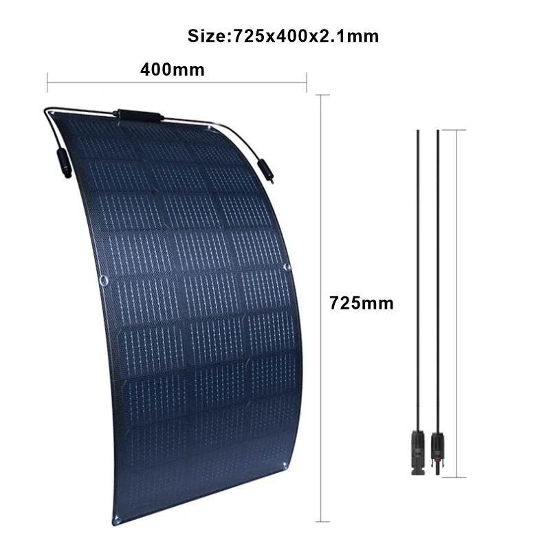 1000W Solar Panel Kits High Efficiency Solar Portable Power Bank 1000W Flexible Charging Outdoor Solar Cells For Home/Camping