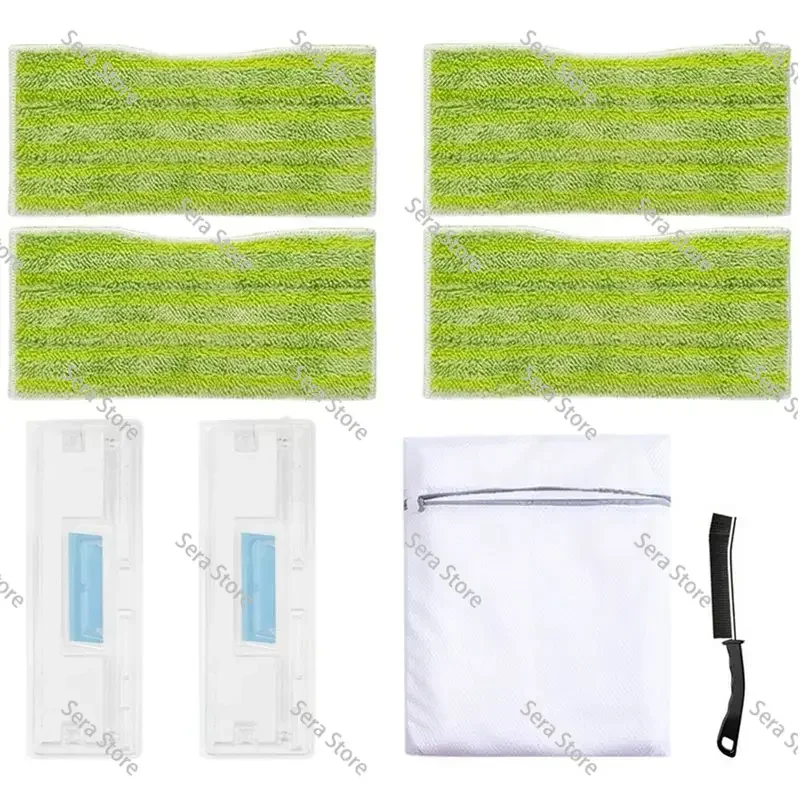 Replacement Mop Pads for Vacmop VM252/VM250/VM200/VM190- Reusability Washable Vacuum Mop Pad Refills