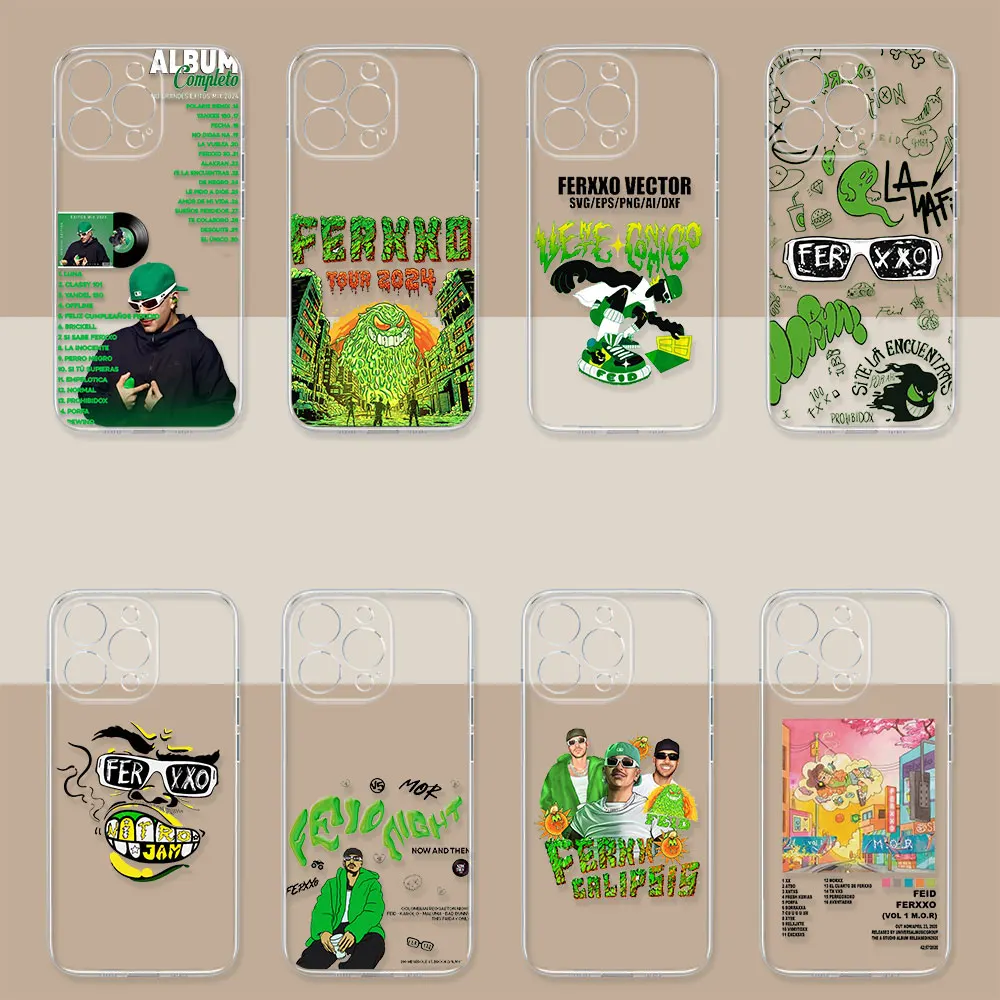 Singer F-Feid Ferxxo Sixdo Case For Infinix HOT 40 30 30I 20 20I 20S 12 12I 11 10 Play 10S 10I Tecno Spark 20 10 Pro Plus Cover