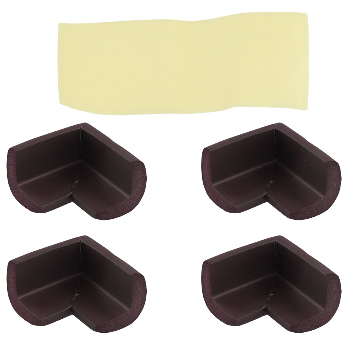 4 Pack Baby Child Infant Kids Safety Safe Table Desk Corner Bumps Cushion Guards Protector Coffee