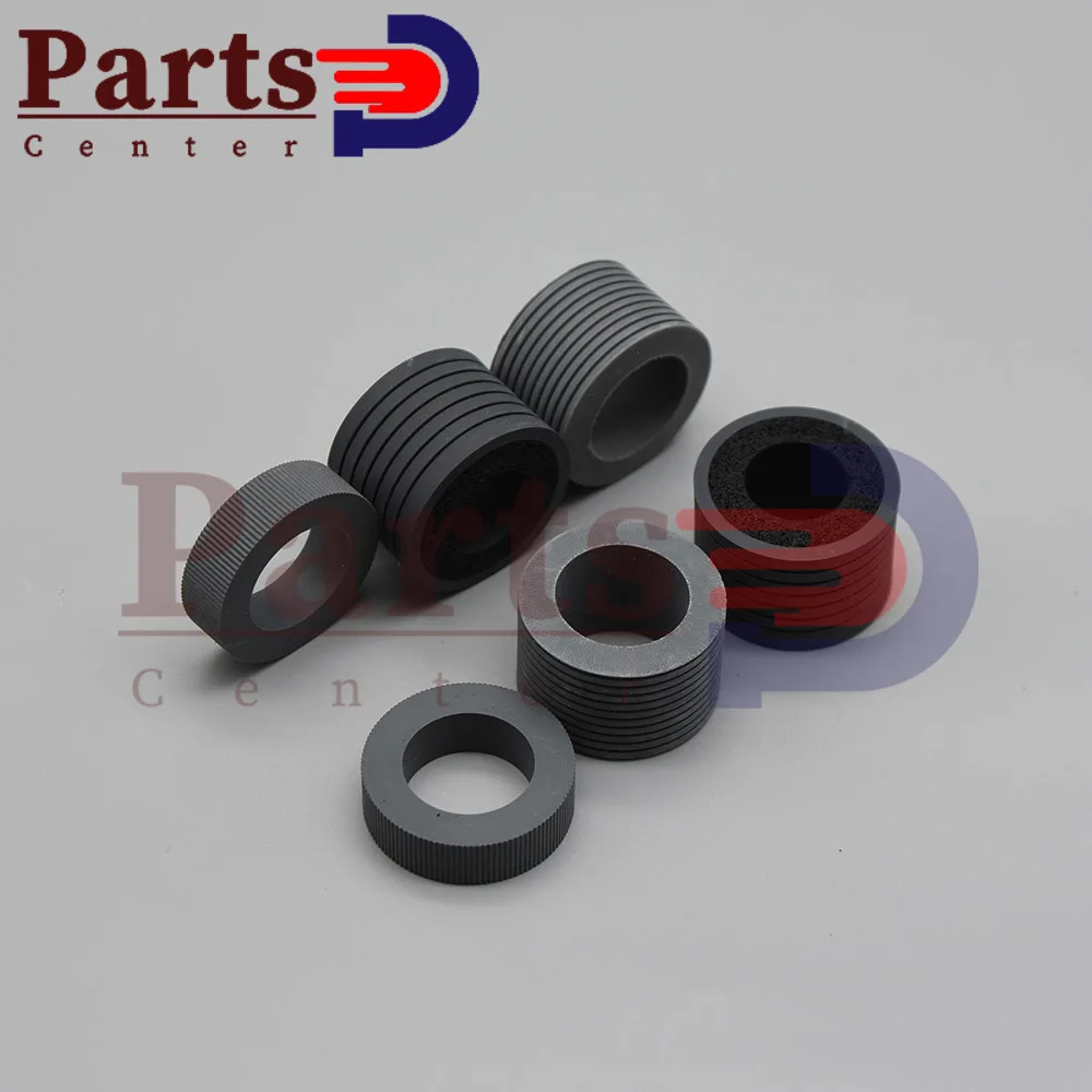 1 set 6pcs Scanner pick up roller tires Rubber support for Fujitsu fi-6800 Separation Roller Brake Roller high quality