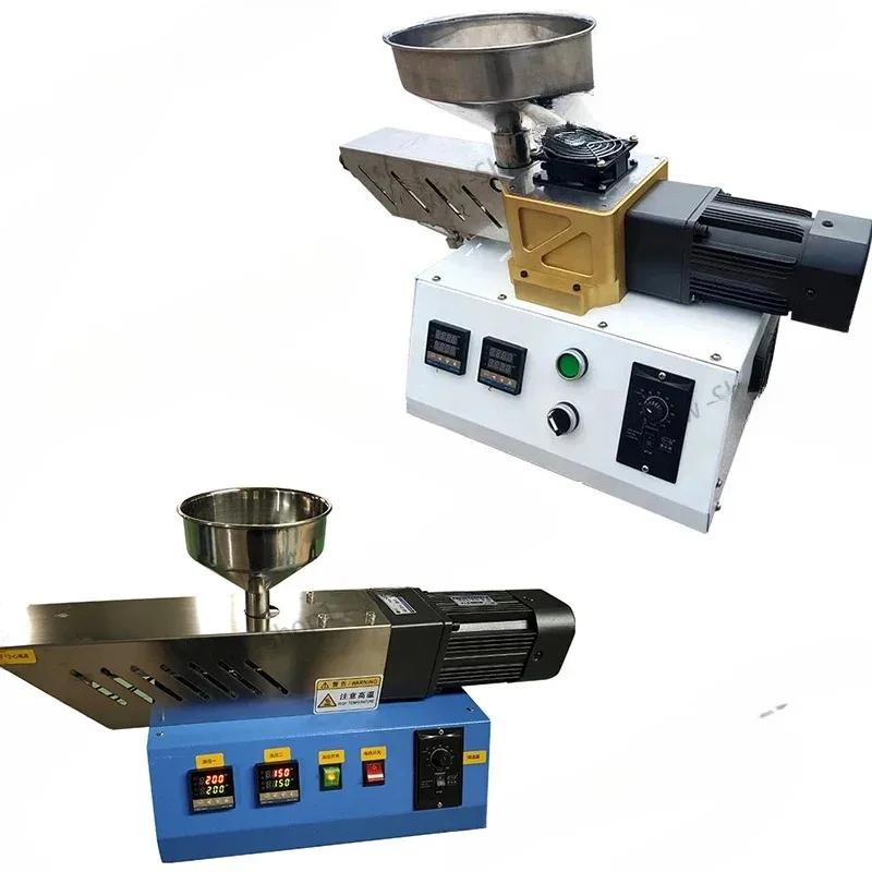 Single Screw Small Extruder, Plastic Desktop Polymer Material Injection Molding Machine