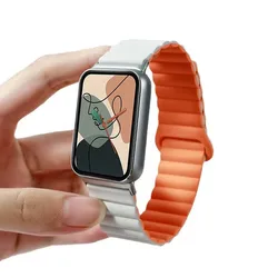 Xiaomi Miband 9 Pro/8 Pro 시계 밴드 팔찌 마그네틱 밴드 용 실리콘 스트랩 Mi Redmi Watch 4 5 밴드 팔찌 액세서리