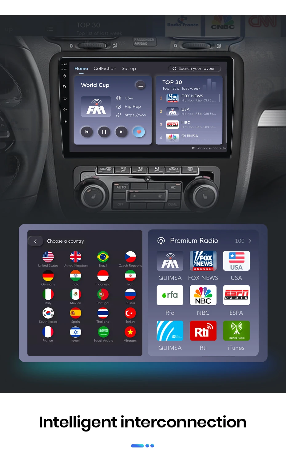 Junsun Autoradio für Volkswagen Scirocco 2008-2013 mit CarPlay, Android Auto, FM, RDS, DSP, BT, GPS-Navigation, Lenkradfernbedienung, HD IPS Touchscreen, Plug & Play Multimedia-Player, Freisprechfunktion, Original-Autostil-Haupteinheit – Detail 11