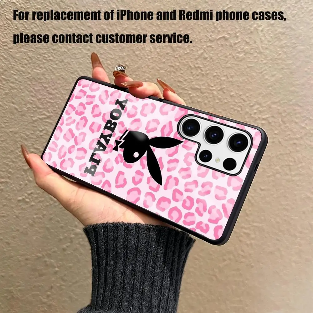 Man Luxury P-play-BOYS Phone Case For Samsung S26 S25 S24 S23 S22 S21 S20 Plus Ultra Glass Fold A Magnetic Case