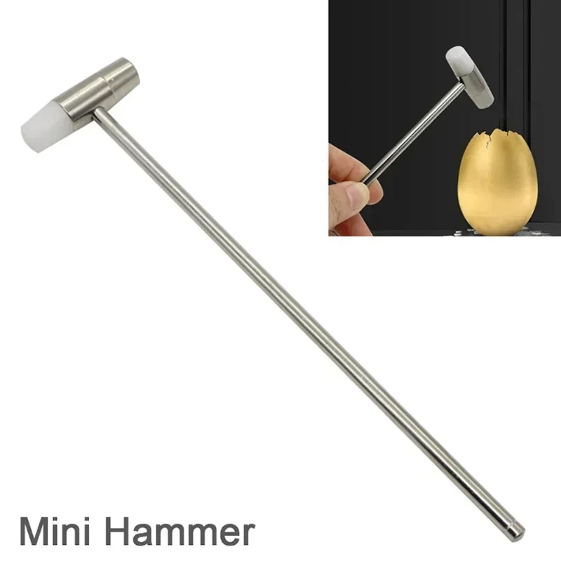 Precision Mini Hammer for Jewelry Making Filigree Inlay Processing Watch Repair Delicate Metal Forming Craft Tool
