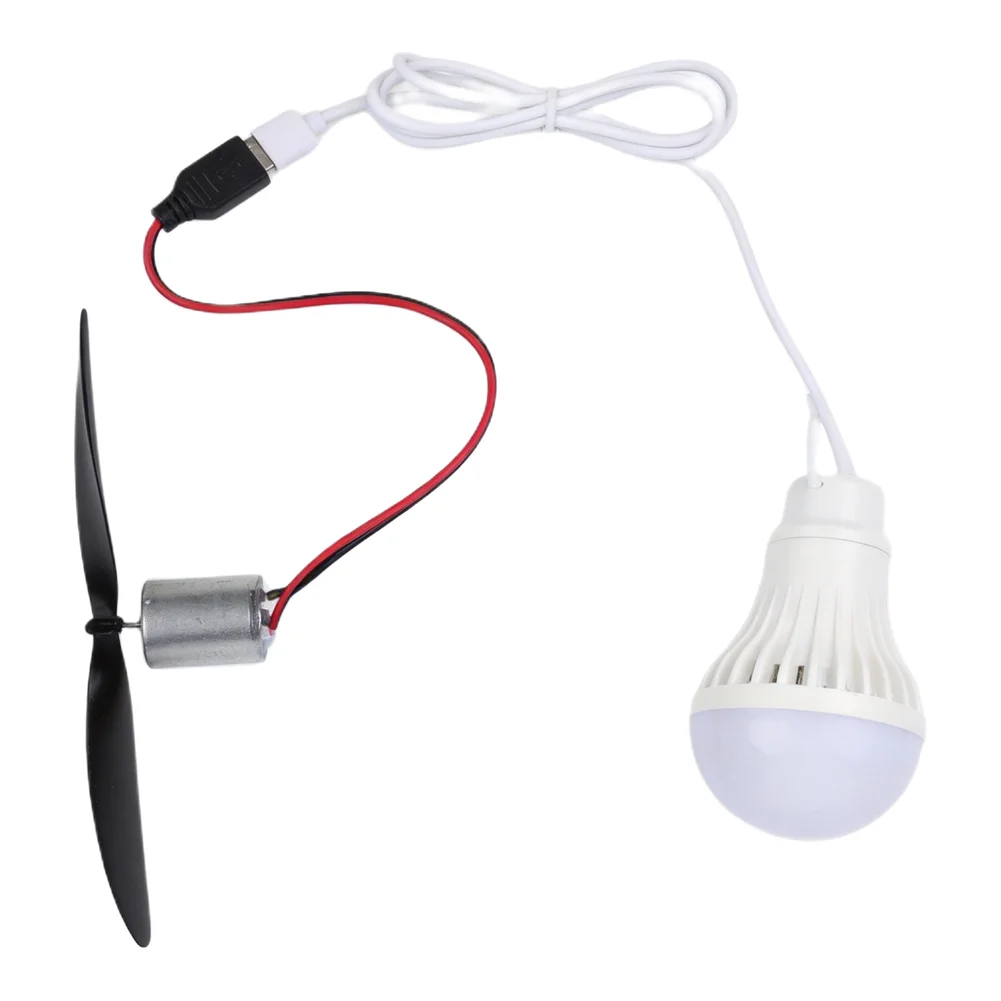 For Bicycles Wind Power Teaching Tool Light Line Length 1M Usb Powered Wind Generator Kit Experimentation Tool Innovative Design