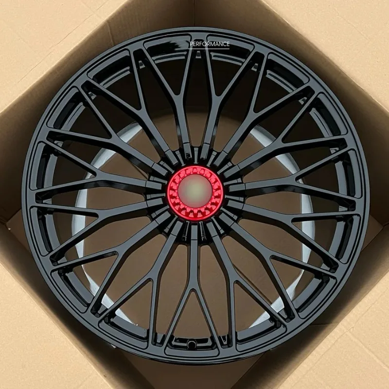 26 Style 17‑26 Inch White Black Gold Forged Wheels For Mercedes‑Benz For Alfa Romeo Deep Concave Alloy Rims 5x108 5x112 5x114.3