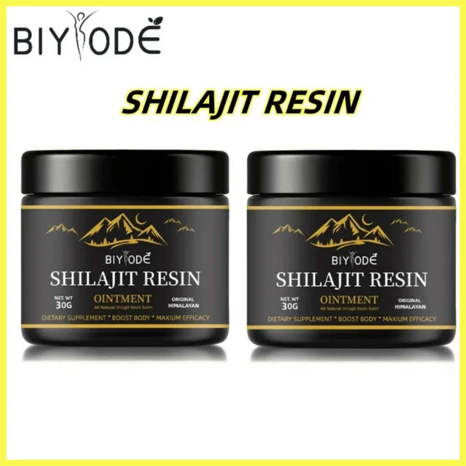 BIYODE 600MG Pure Himalayan Shilajit Resin With Spoon With 85+ Trace Minerals & Fulvic Acid Care Lab Fulvic Acid Tested