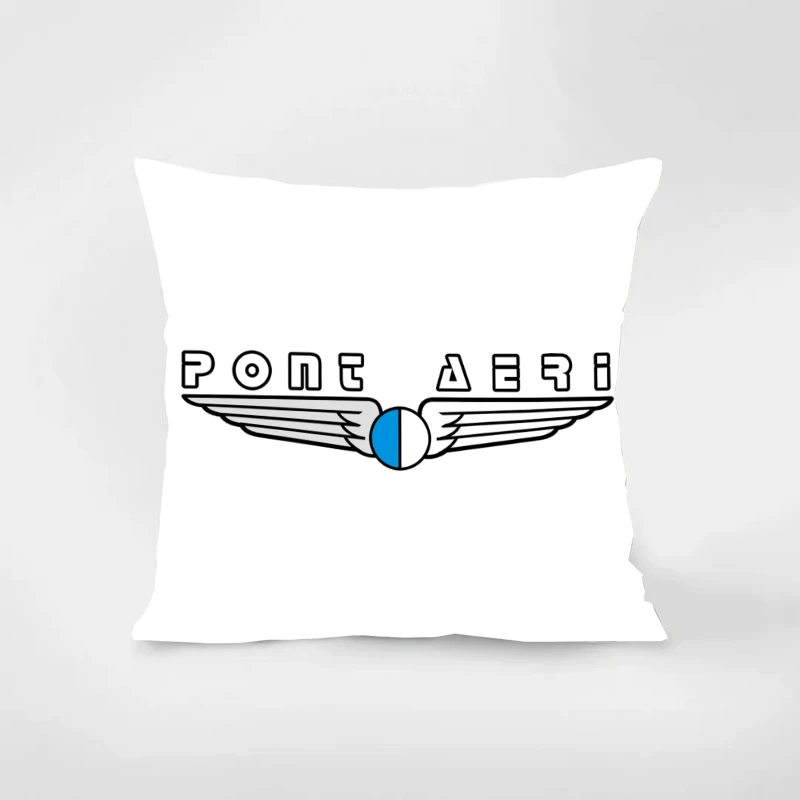 Disco Logo Pont Aeri Pillow cover home decoration gift sofa car super soft cushion square pillowcase chair pillowcase 56