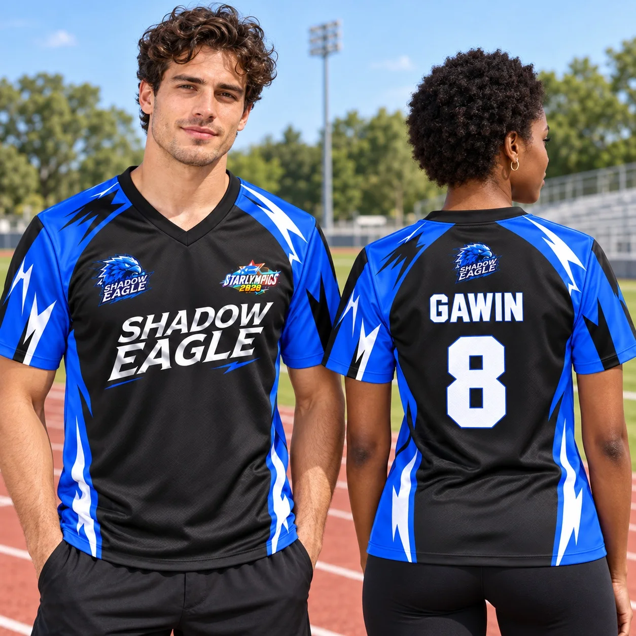 New Custom GMMTV Starlympics 2026 Shadow Eagle BASKETBALL Jersey ASHI LIGHTY JUNO KEATON TASS FORCE BOOK JOSS GAWIN Tshirt