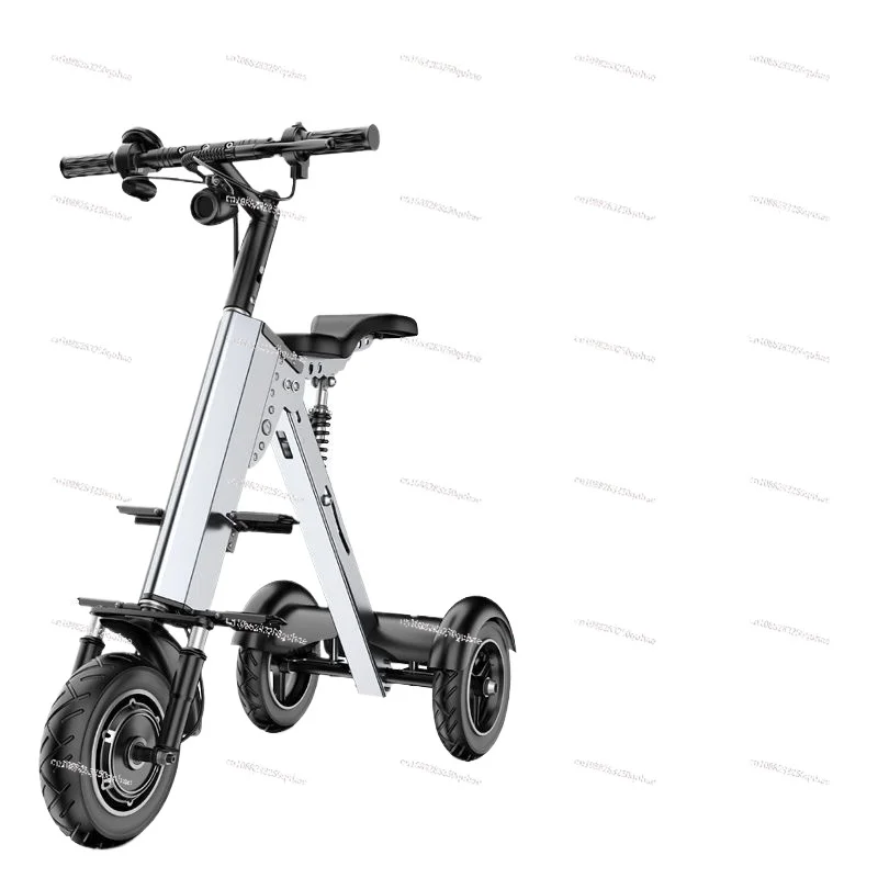 

Fashionable Portable Mini Three Wheeled Children'S 350W Lightweight Folding Electric Scooter Dual Parent Child