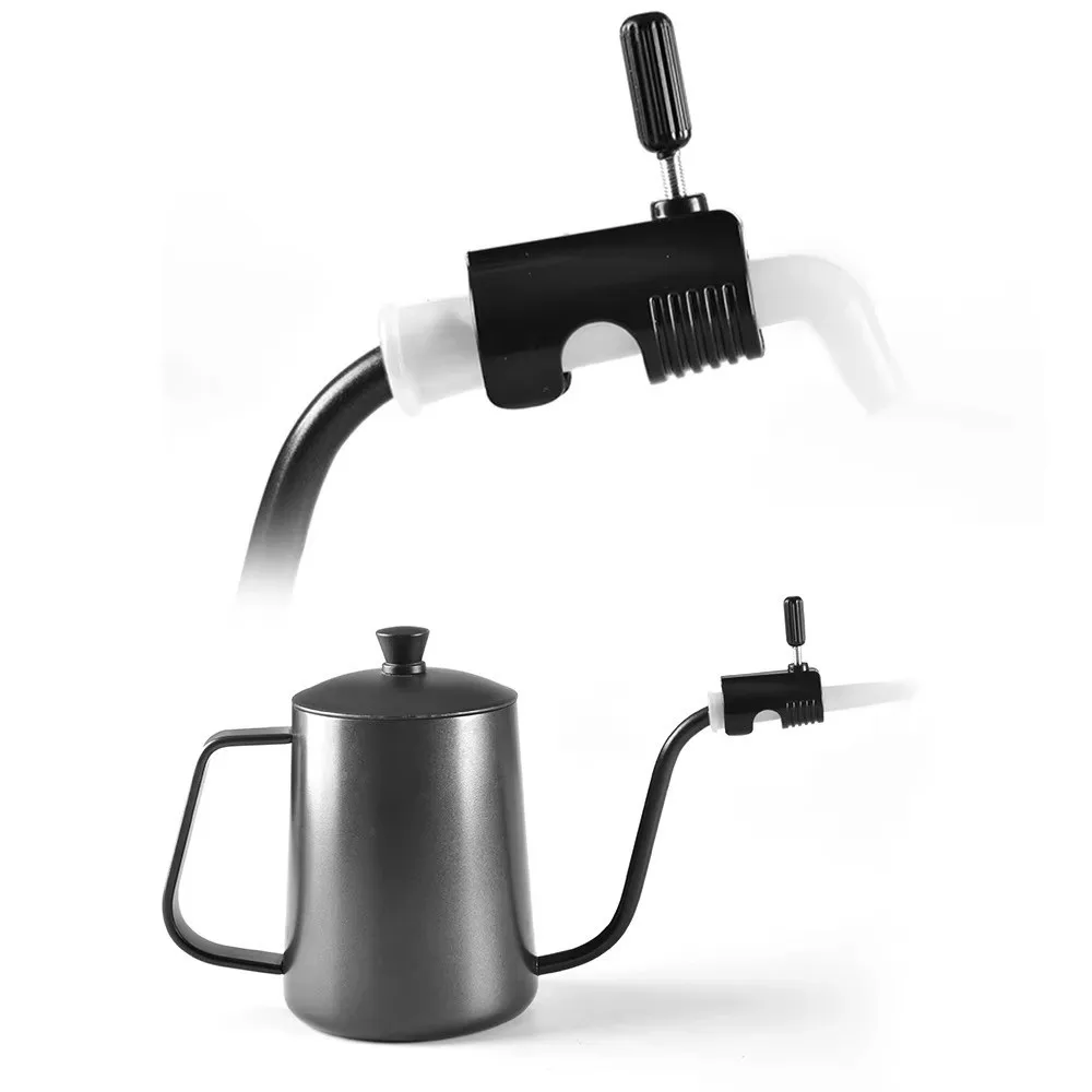 Adjustable Coffee Pot Control Valve Regulator Narrow Mouth Water Saving Flow Control Valve Efficient Water Usage Silicone