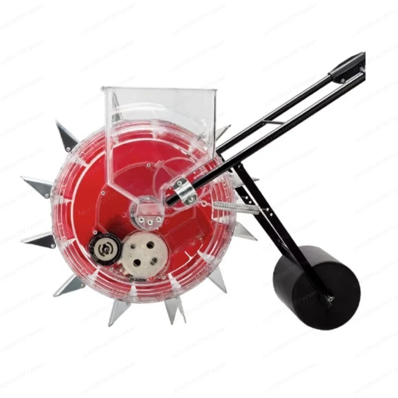 Plant Seed Disseminatos Hand-push Cotton Soybean Peanut and Corn Hand-propelled Seeder Roller Rotary Seeder Precision Planter