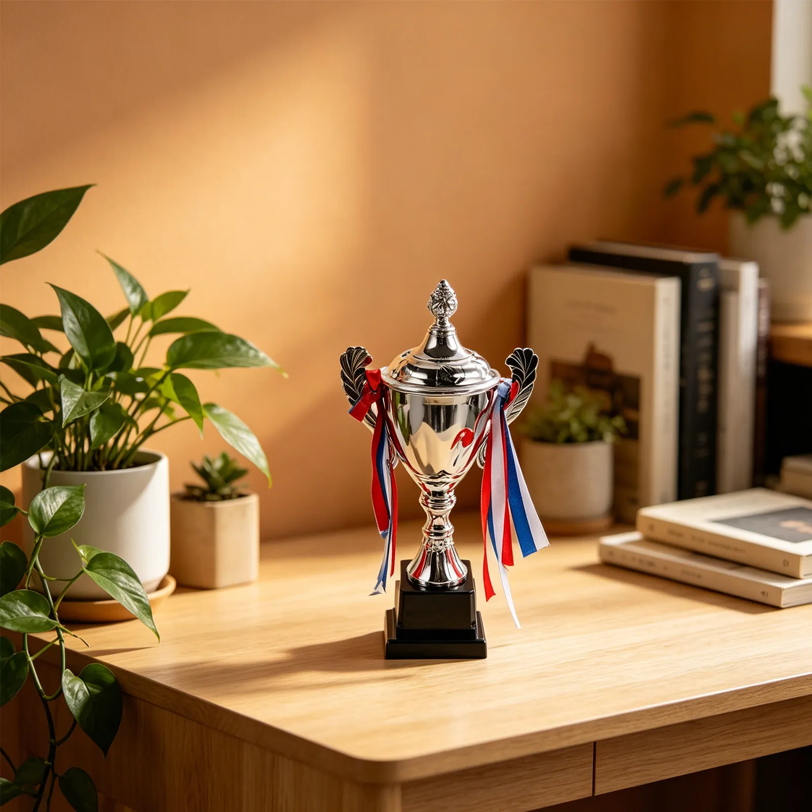 3Pcs Gold Silver Set Sports Award Ceremony Soccer Football Tournament Prize Cup 1St 2Nd 3Rd Place