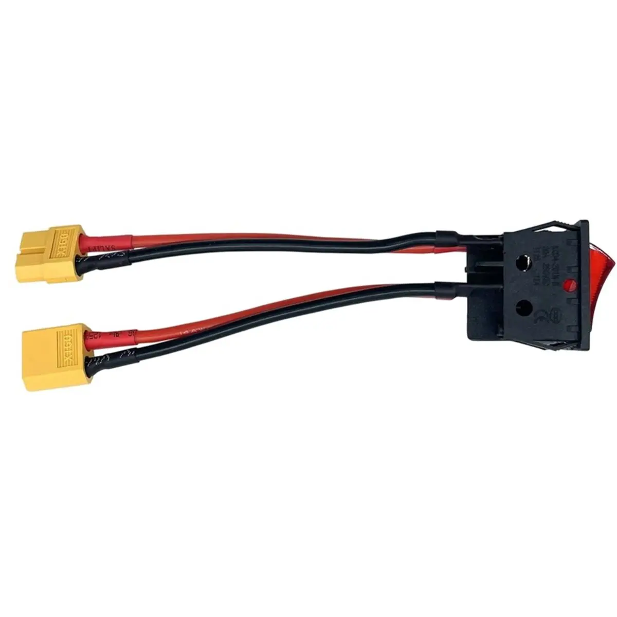 Battery Main Switch with Plug 14AWG Wire Connector for RC Fishing Bait Boat