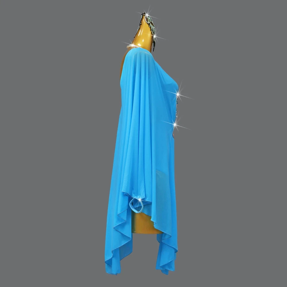 2025 Latin Dance Oefenkleding Carnaval Kostuum Vrouwen Sportpak Podium Meisje Ballroom Amerikaanse Jurk Volwassen Prom Party Partijen