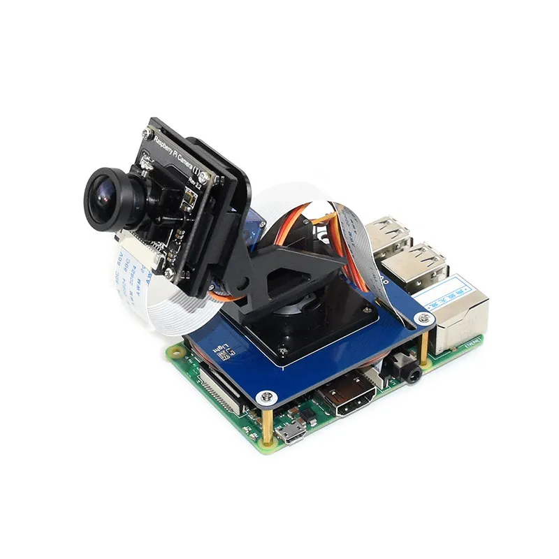 Two Degree of Freedom Pan Tilt Expansion Board Onboard PCA9685 TSL2581 Ambient Light Sensor Module