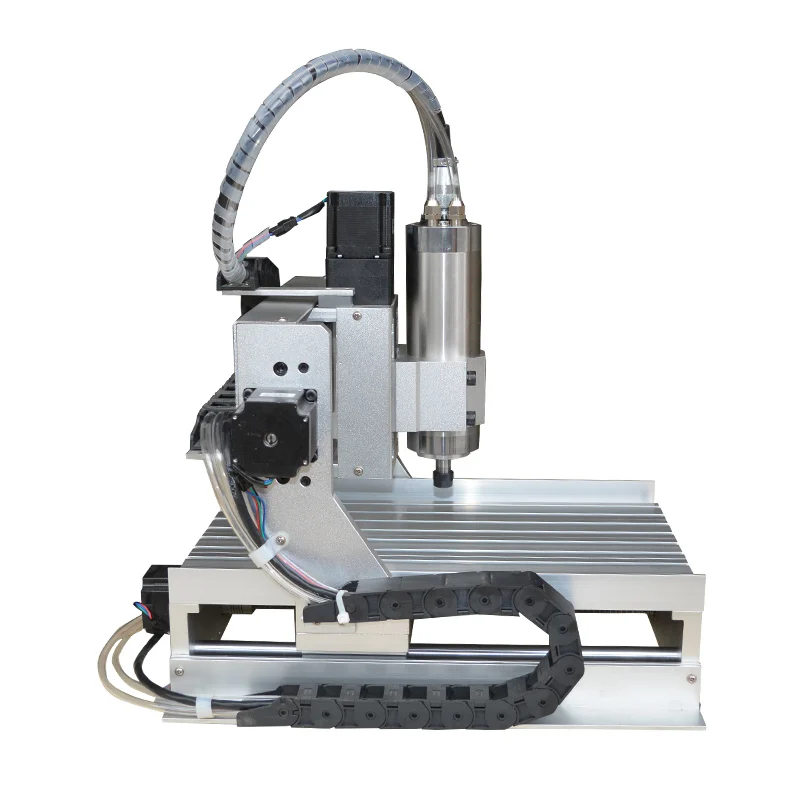 Mini CNC Router 3020 0.8KW 1.5KW Engraving Drilling Machine Spindle for Woodworking Metal Aluminum Cutting Engraver Mach3