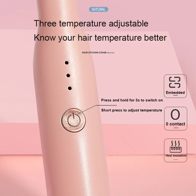 Piastra per capelli automatica senza fili piastra per capelli ricaricabile USB multifunzionale strumento per raddrizzare i capelli in ceramica portatile