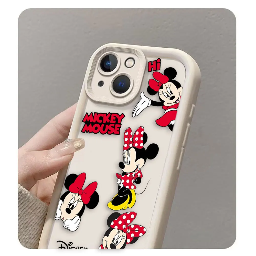 

Cartoon Mouse Mickey Minnie Phone Case For Infinix HOT 10 30I 40I NOTE 12 G96 ZERO 40 50 50S 50X VIP PLAY GT 10 20 30 TPU Case