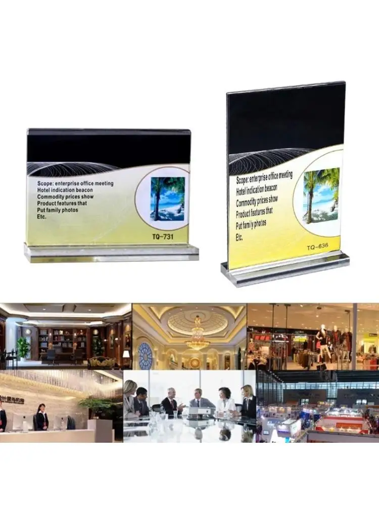 5 pezzi Tabletop Visualizza supporto Servi